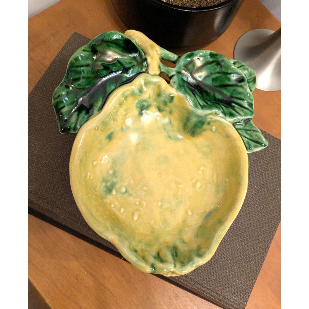 Ceramic Lemon Catchall‎ Dish – Italian Kitchen Decor, Mediterranean